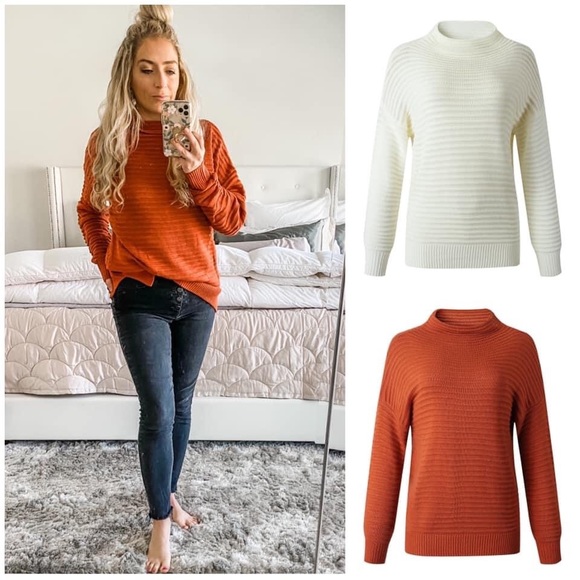 Textured Fall Sweater - Picture 3 of 4